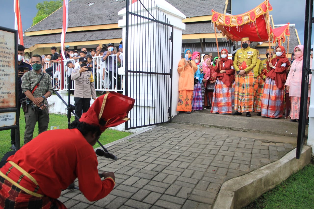 HJG Ke-701 Bupati Bersama Wabup dan Forkopimda Gowa Ziarah Makam Sultan Hasanuddin 
